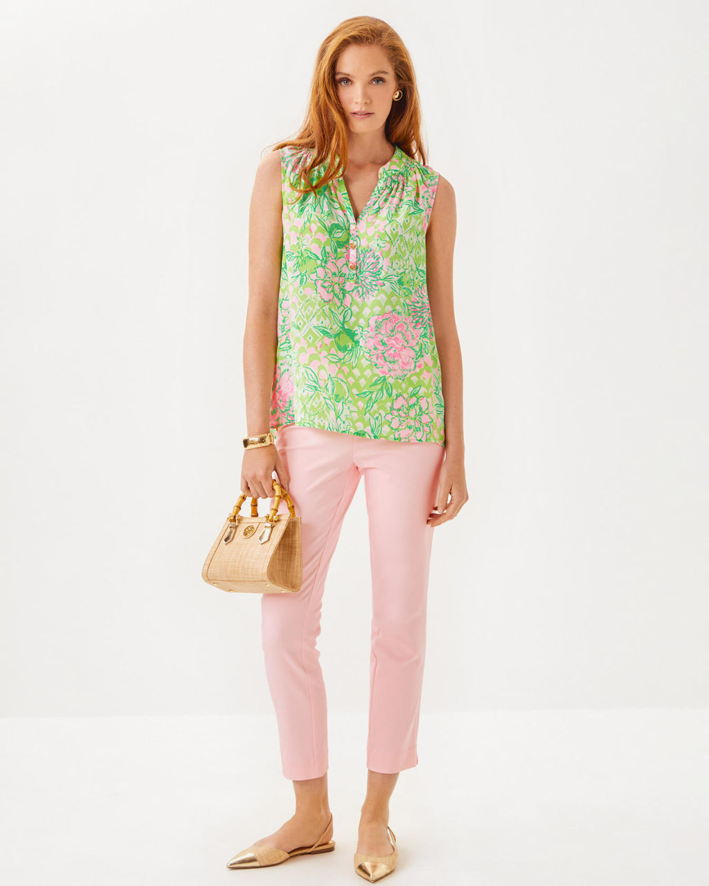 Sleeveless Elsa Silk Top