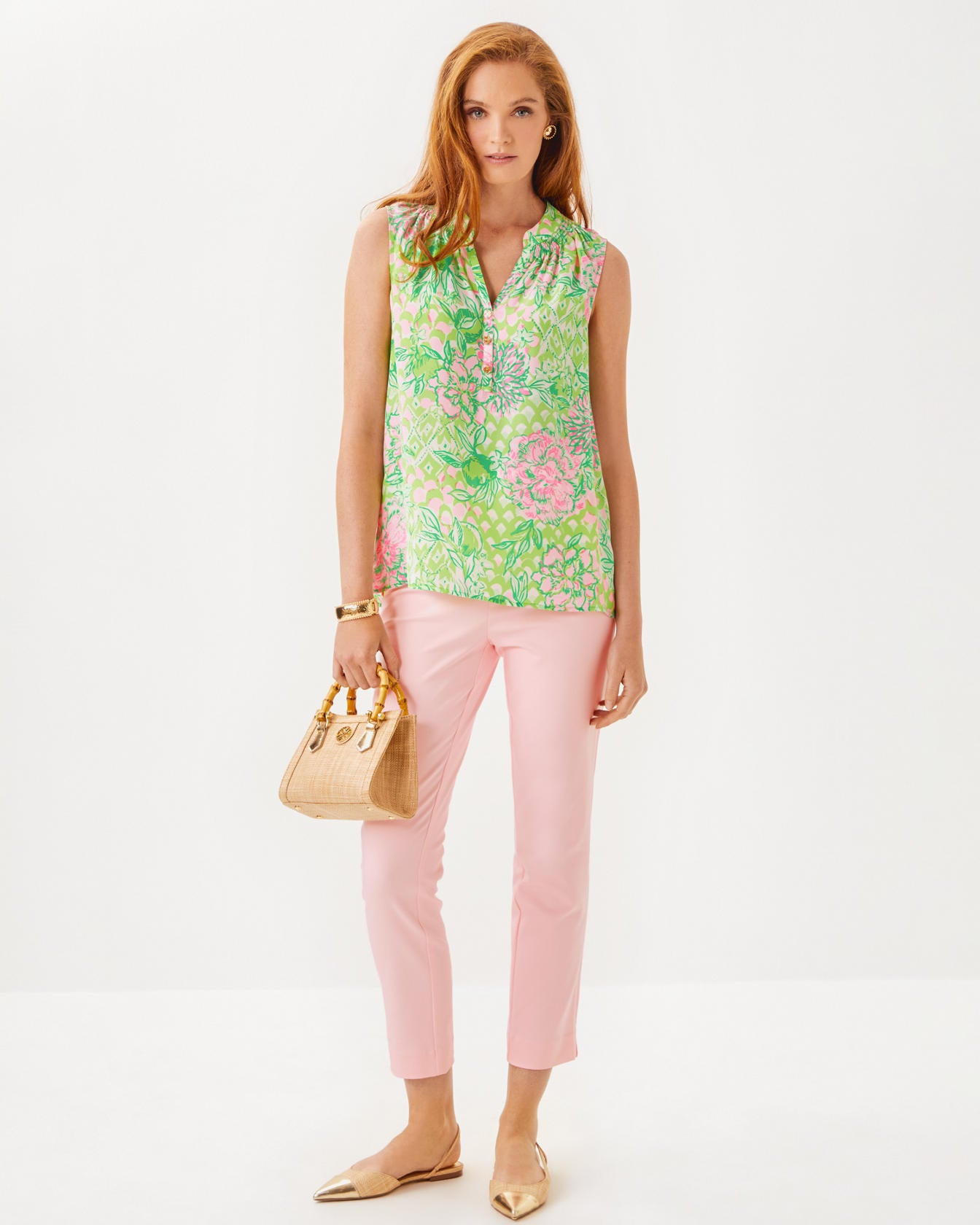 Sleeveless Elsa Silk Top