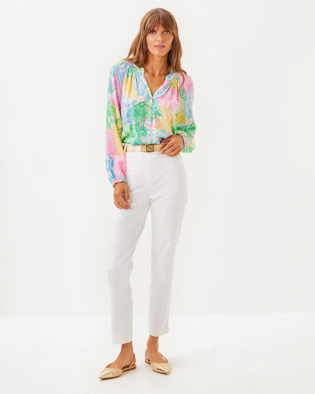 Elsa Silk Top