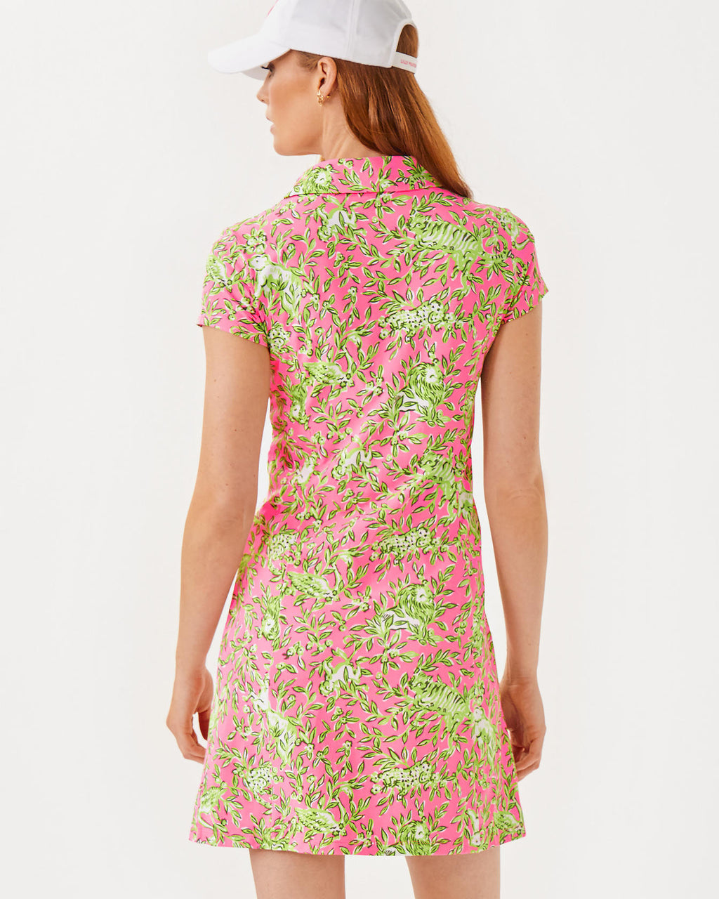 UPF 50+ Luxletic Frida Scallop Polo Dress