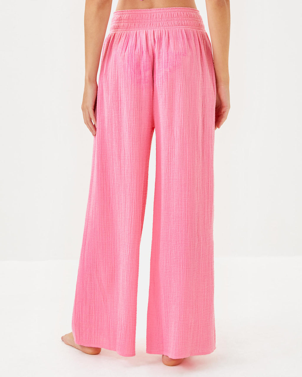 30" Enzo Cotton Cover-Up Pant