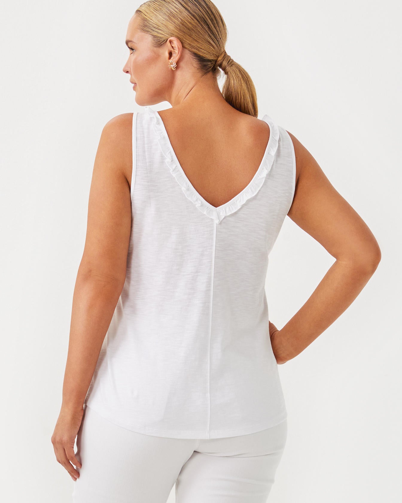 Gigi Ruffle Tank Top