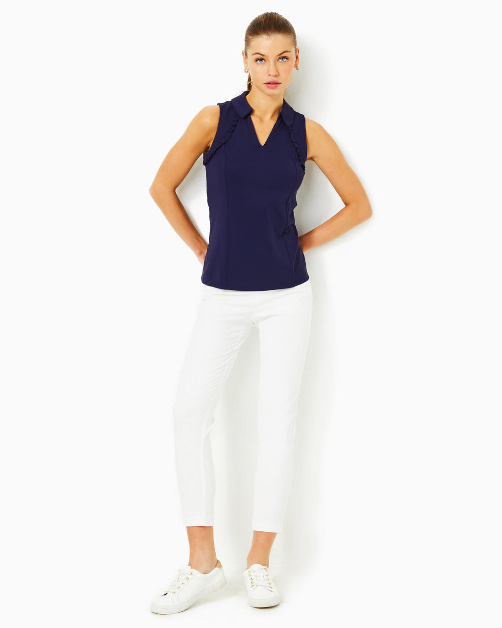 UPF 50+ Luxletic Martina Polo Top