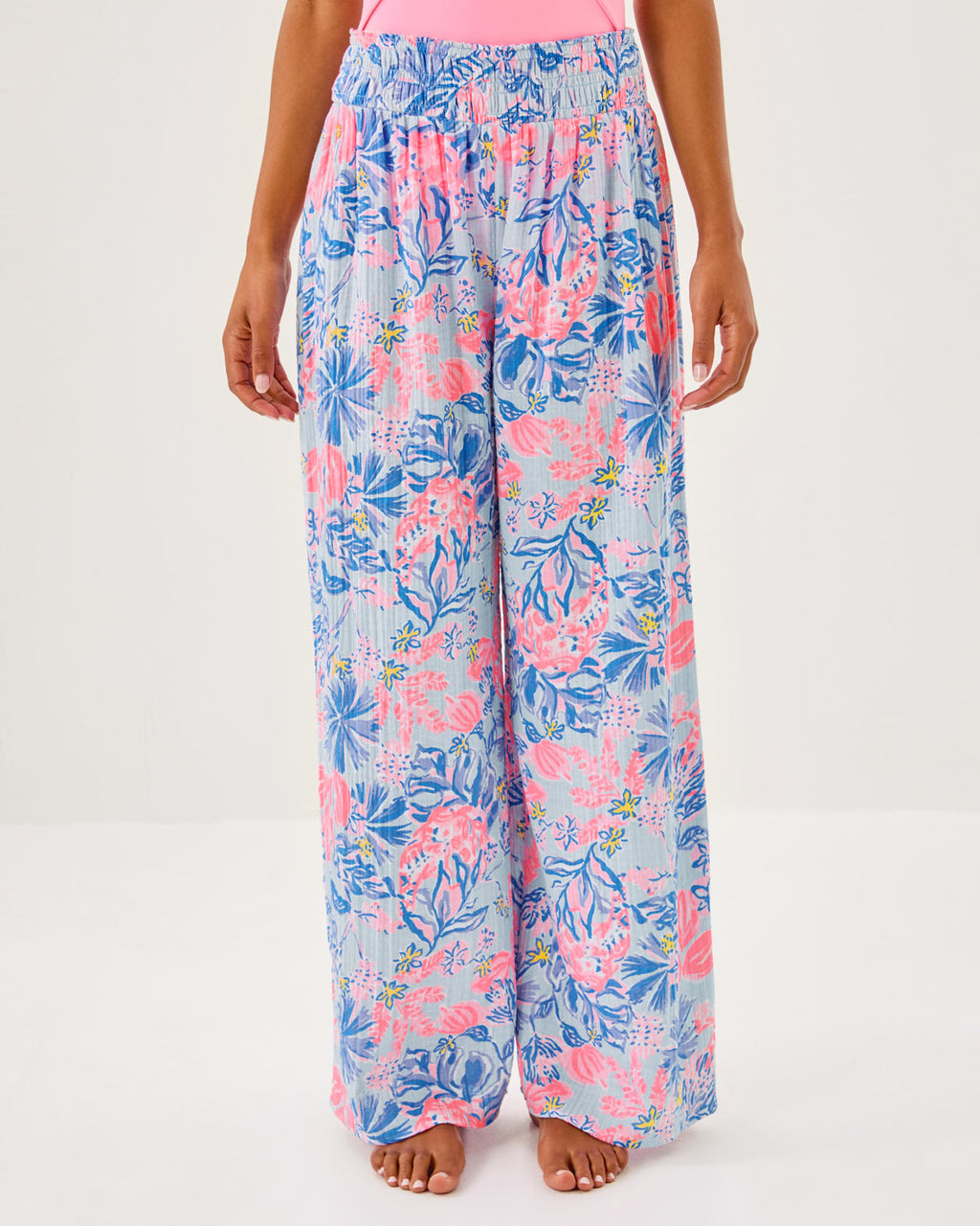 30" Enzo Cotton Cover-Up Pant
