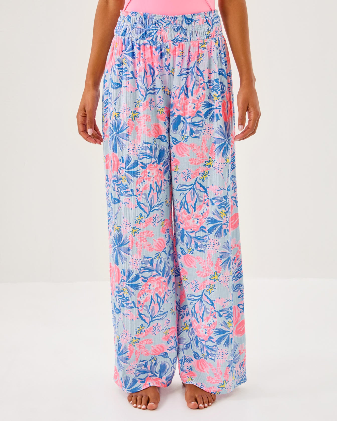 30" Enzo Cotton Cover-Up Pant