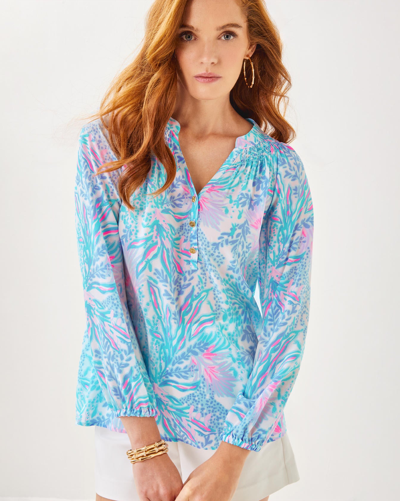 Elsa Silk Top