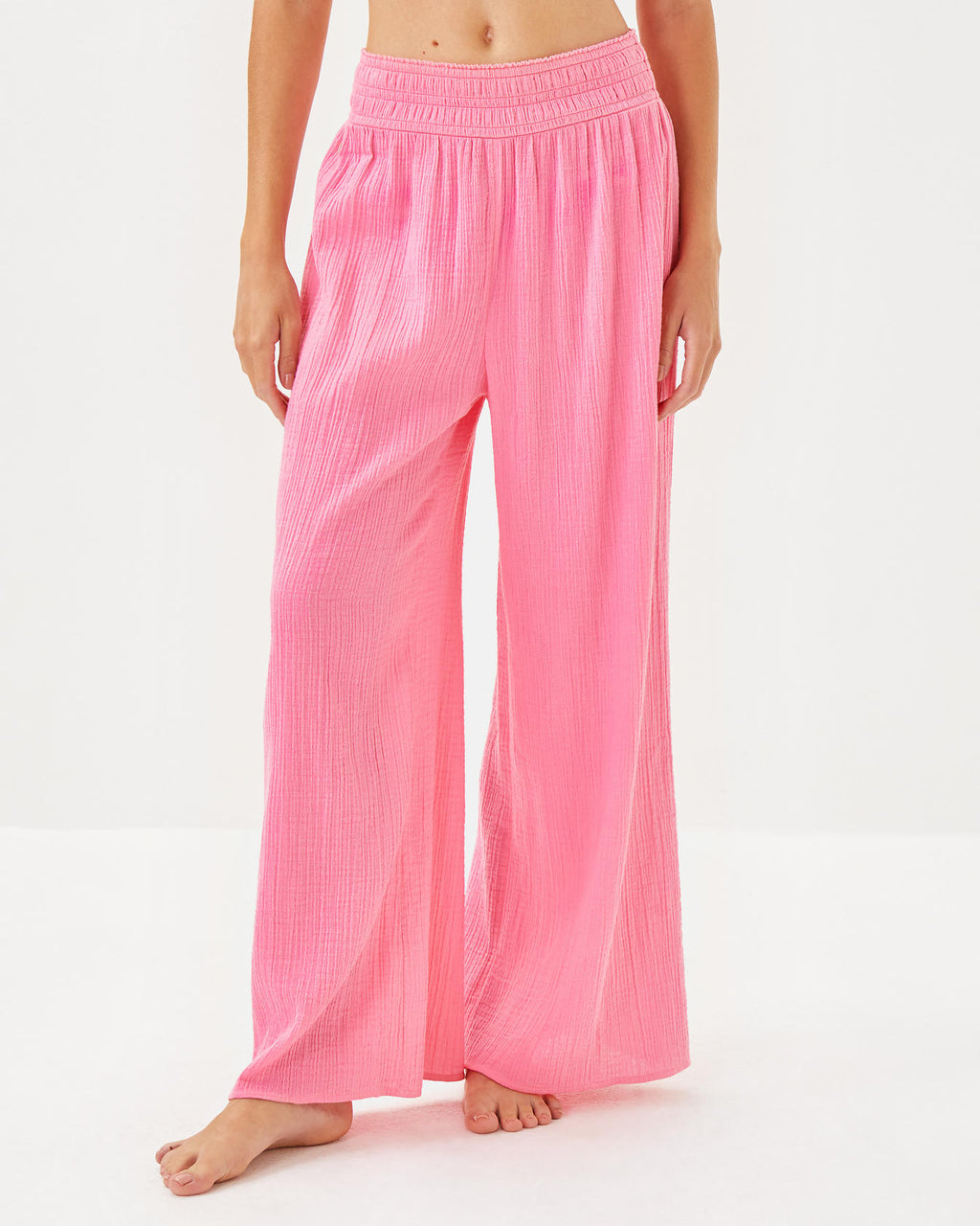 30" Enzo Cotton Cover-Up Pant