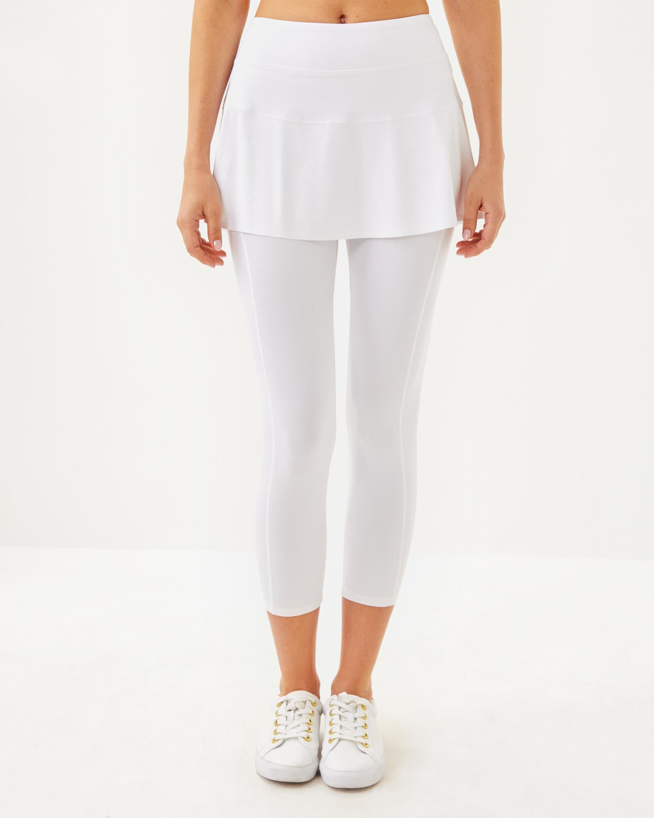 UPF 50+ Luxletic Game Point 24" Skirted High Rise Midi Legging