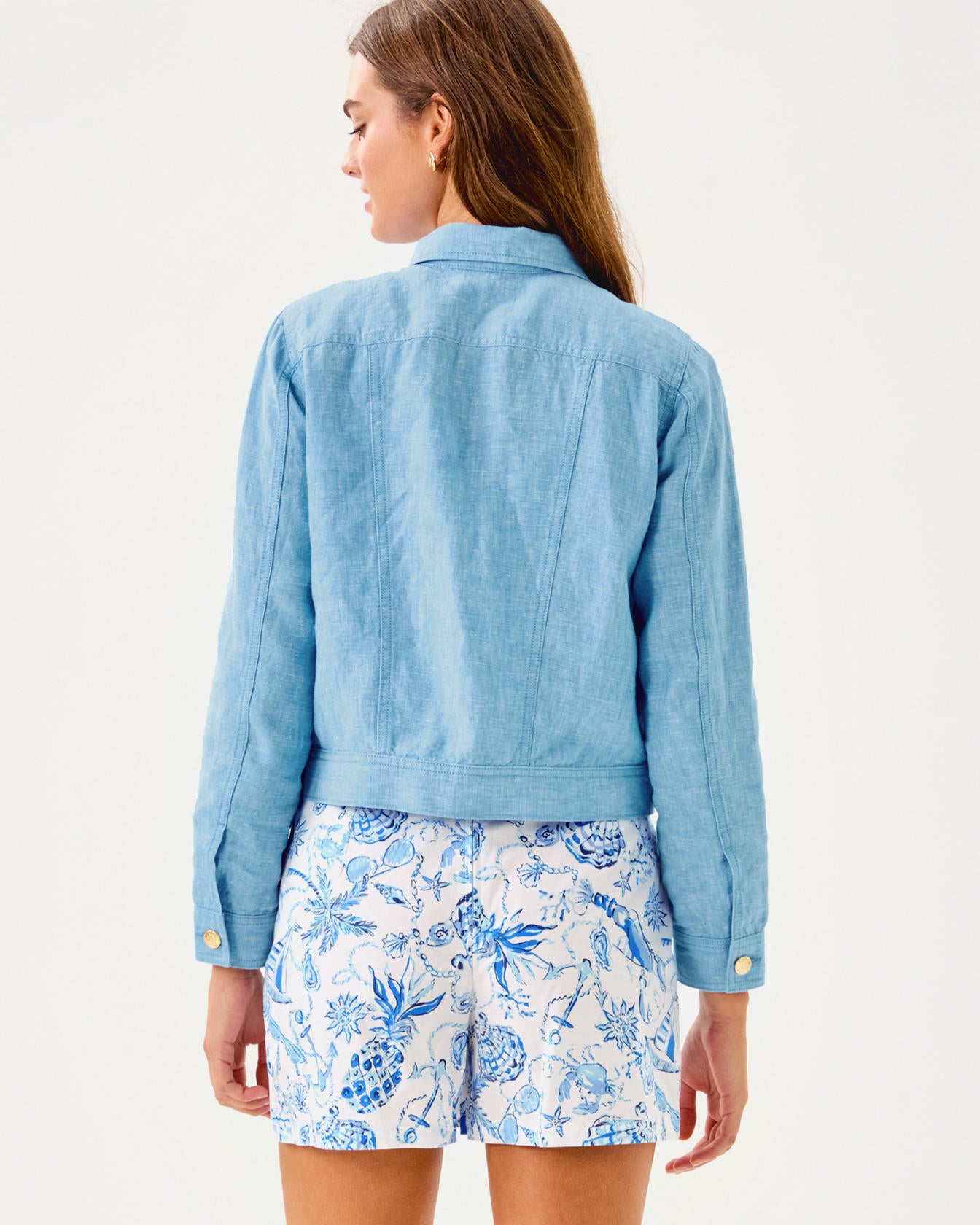 Seaspray Linen Jacket