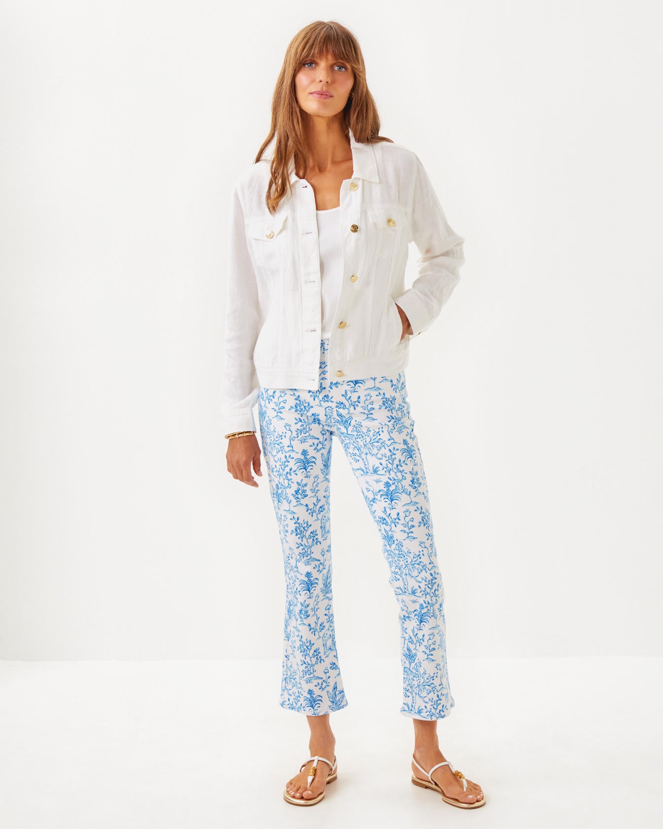 Seaspray Linen Jacket