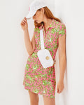 UPF 50+ Luxletic Frida Scallop Polo Dress