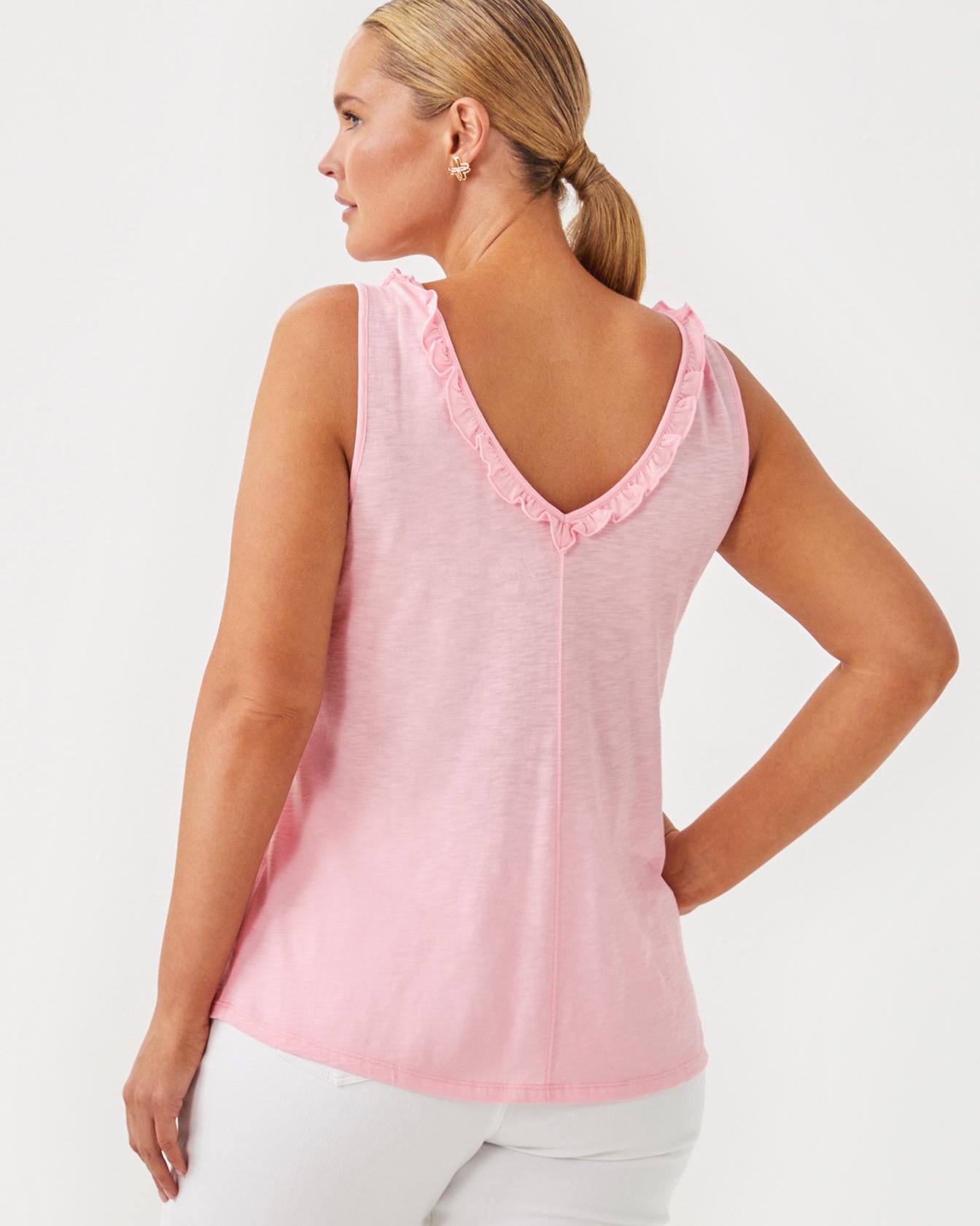 Gigi Ruffle Tank Top