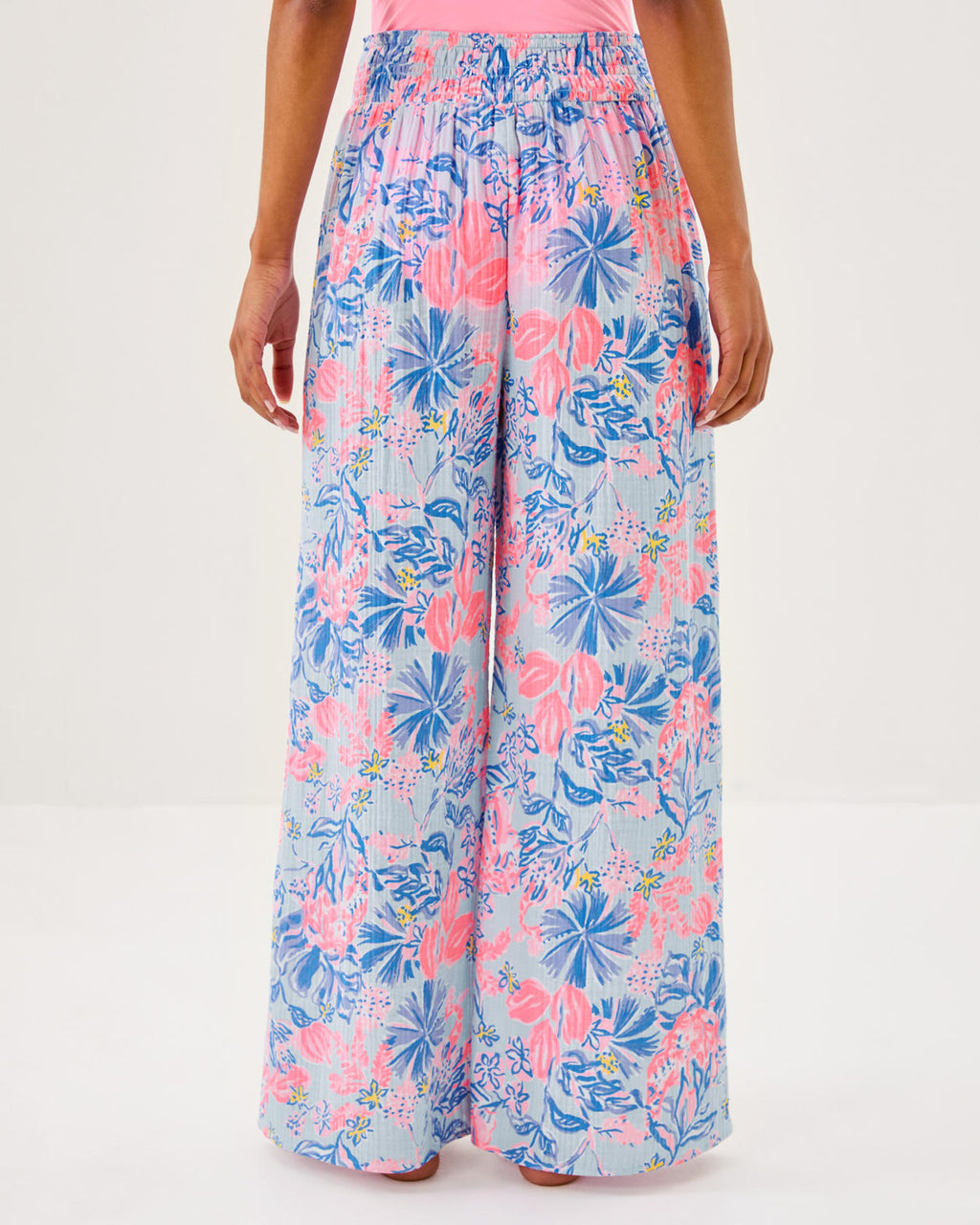 30" Enzo Cotton Cover-Up Pant