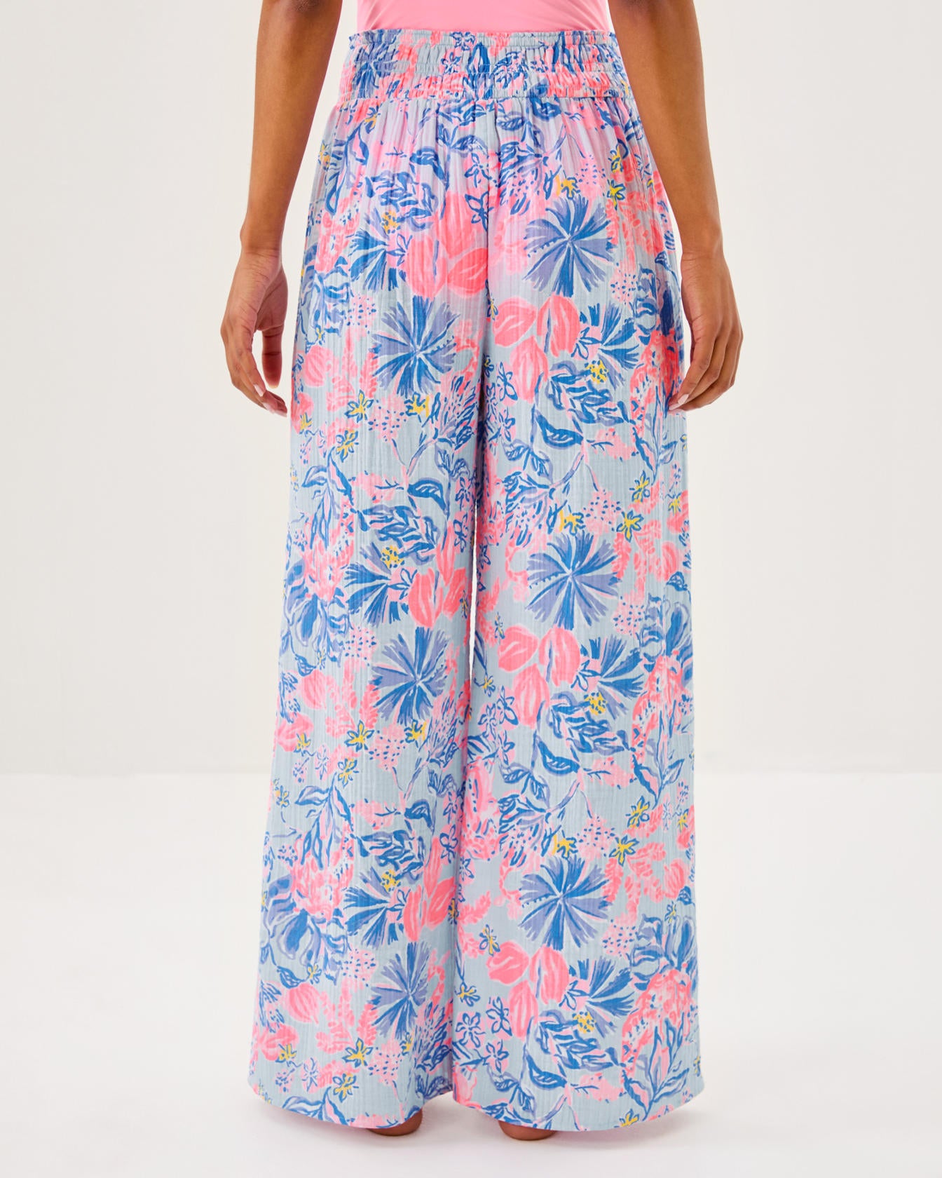 30" Enzo Cotton Cover-Up Pant