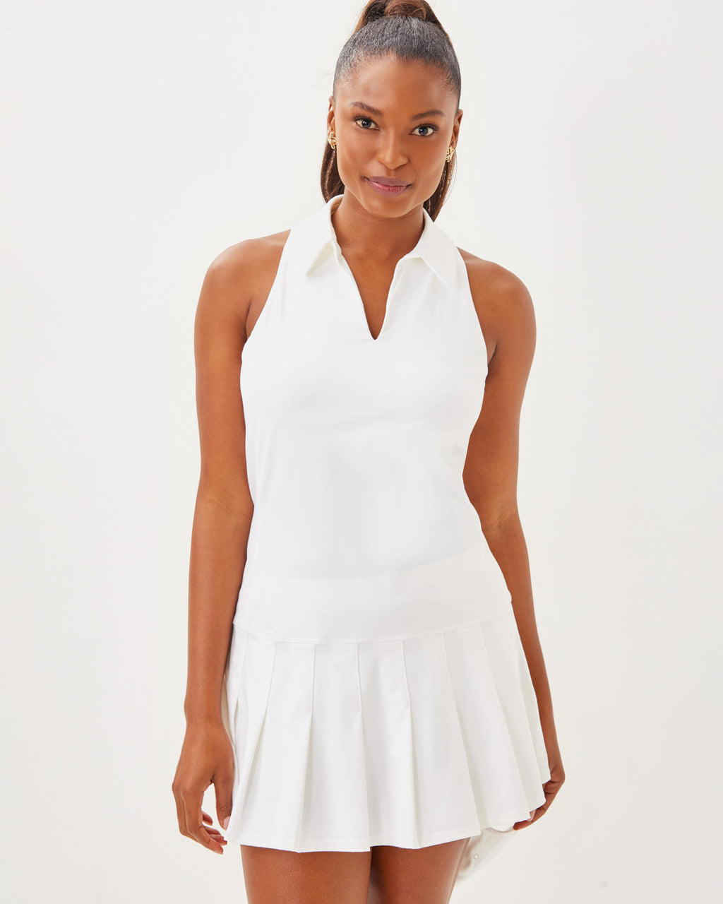 UPF 50+ Luxletic Dania Pleated Dress