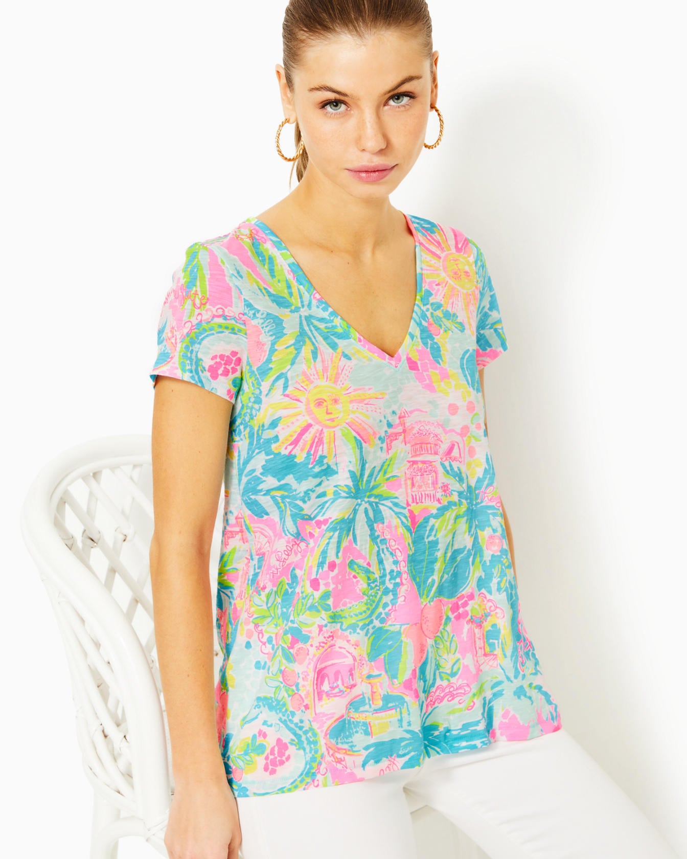 Etta V-Neck Top