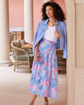 Corina Cotton Midi Skirt