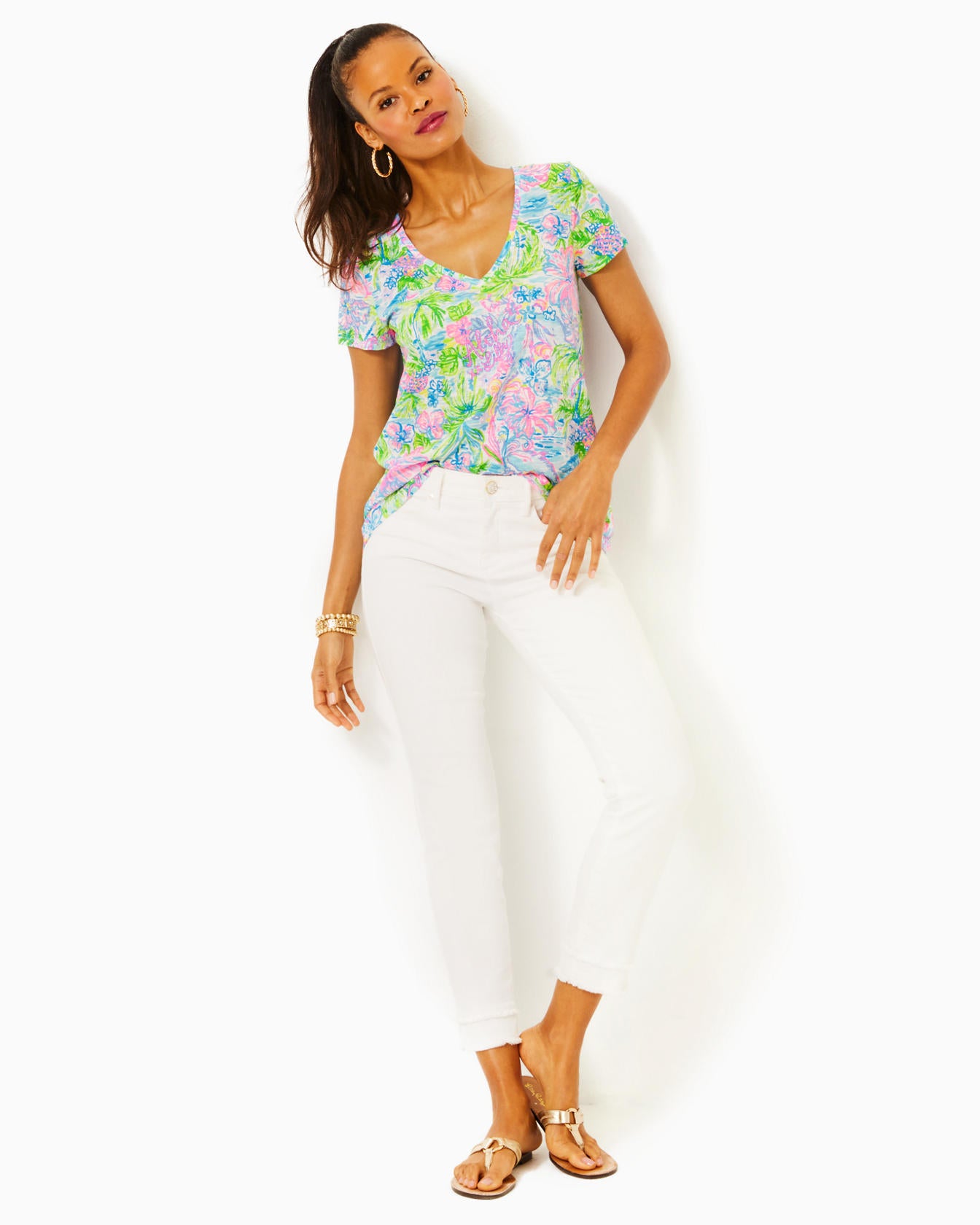 Etta V-Neck Top