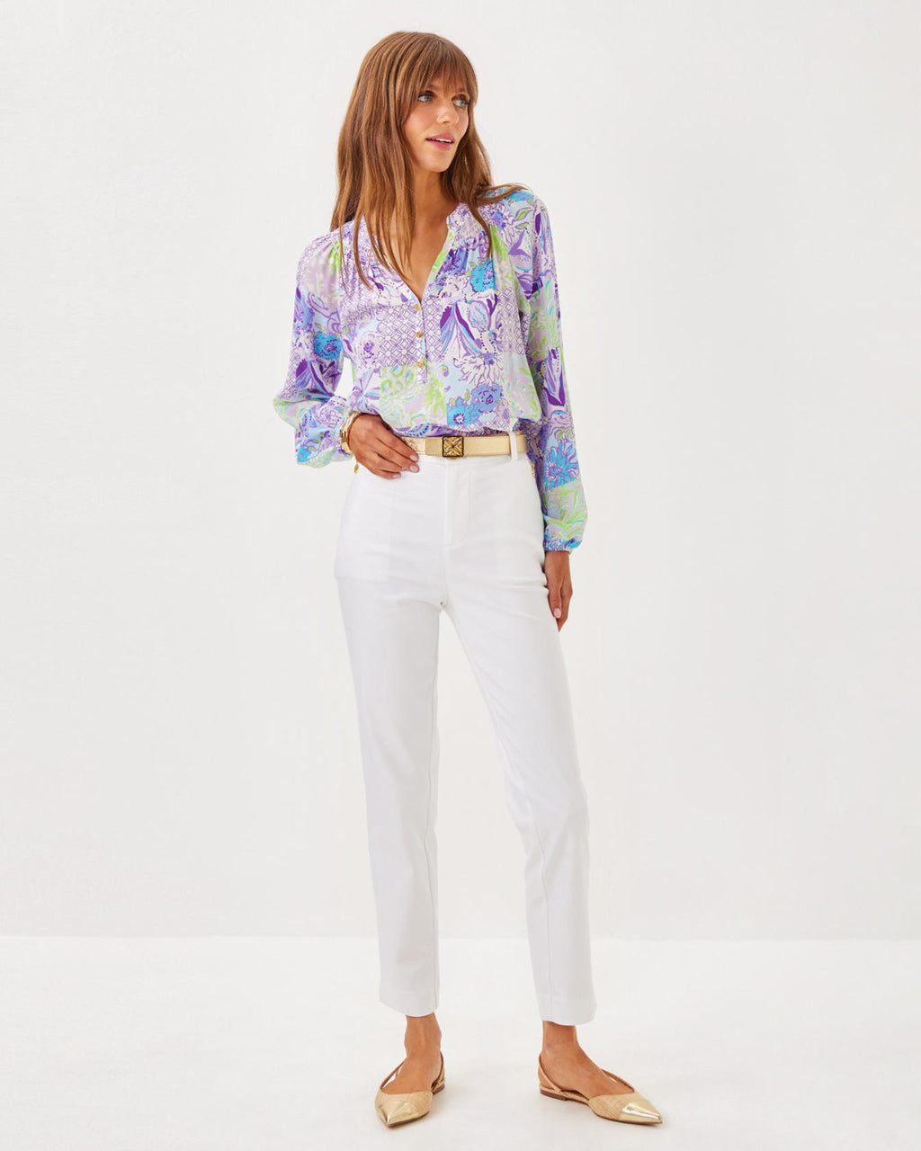 Elsa Silk Top