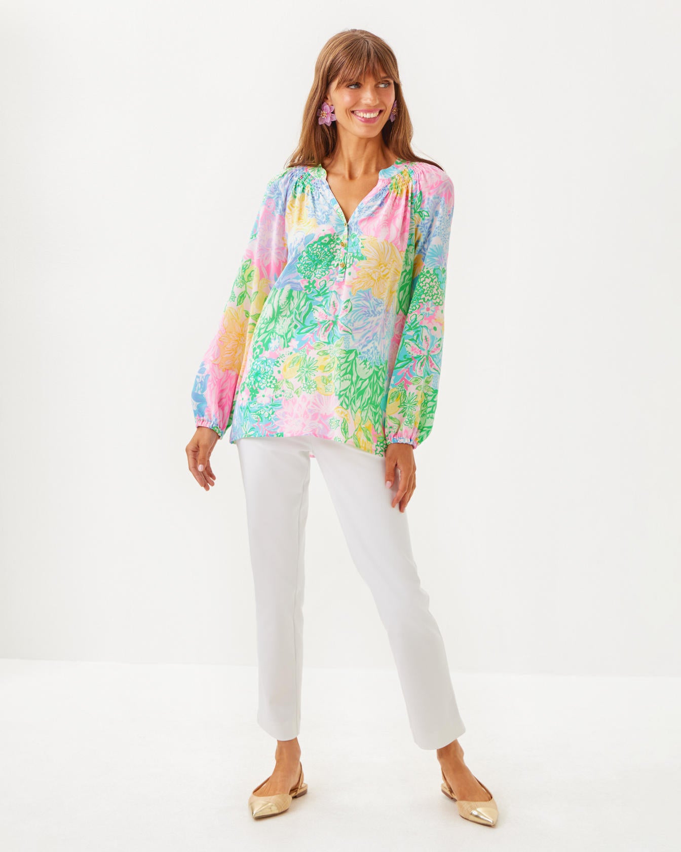 Elsa Silk Top