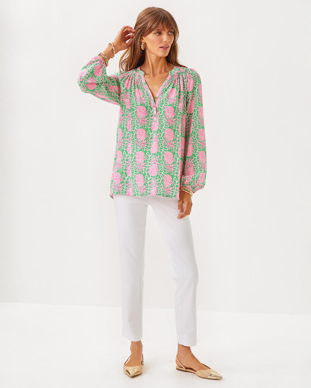 Elsa Silk Top