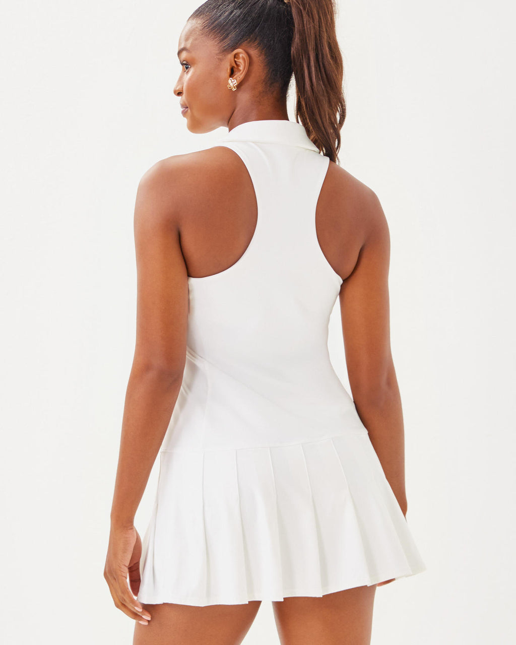 UPF 50+ Luxletic Dania Pleated Dress