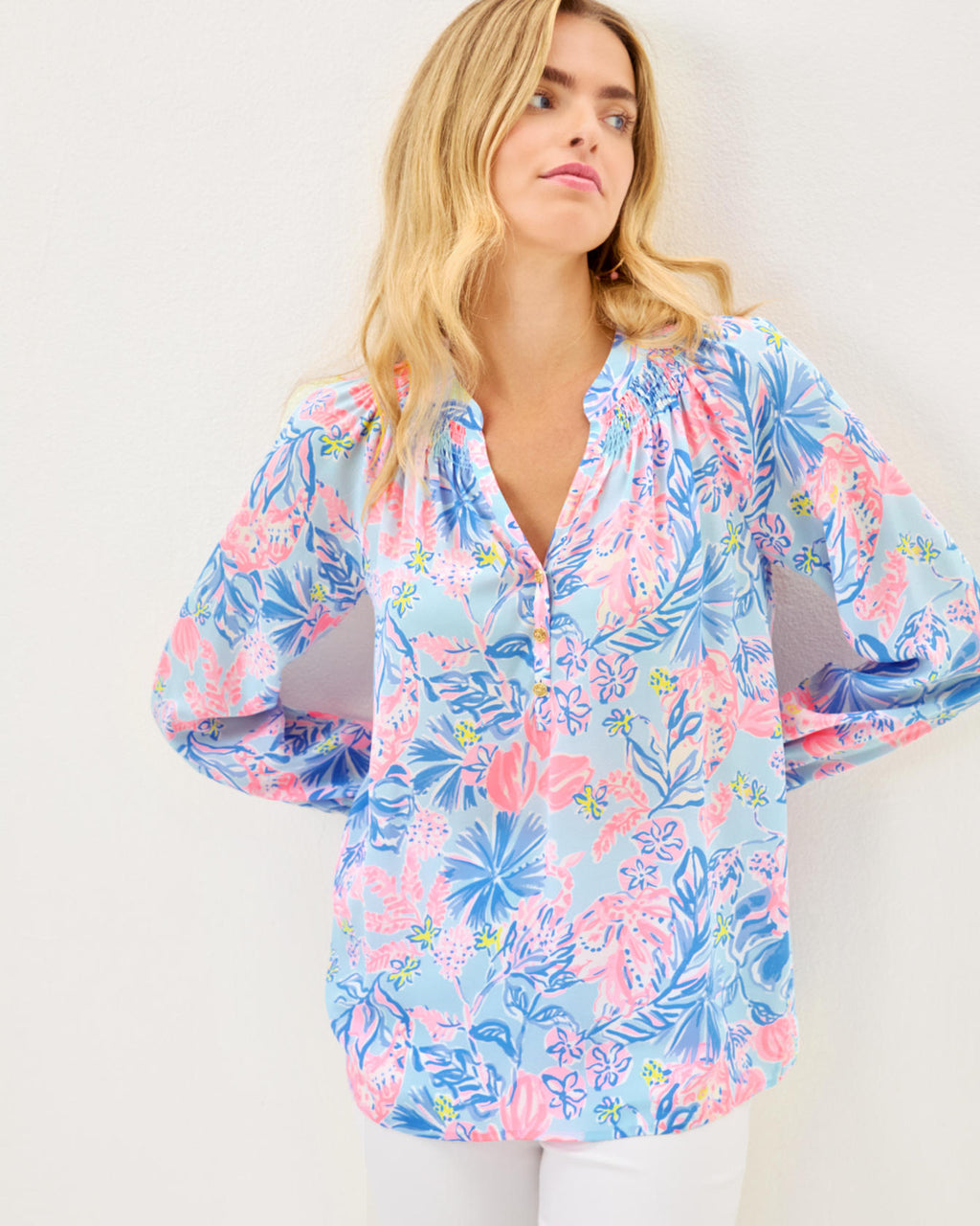 Elsa Silk Top