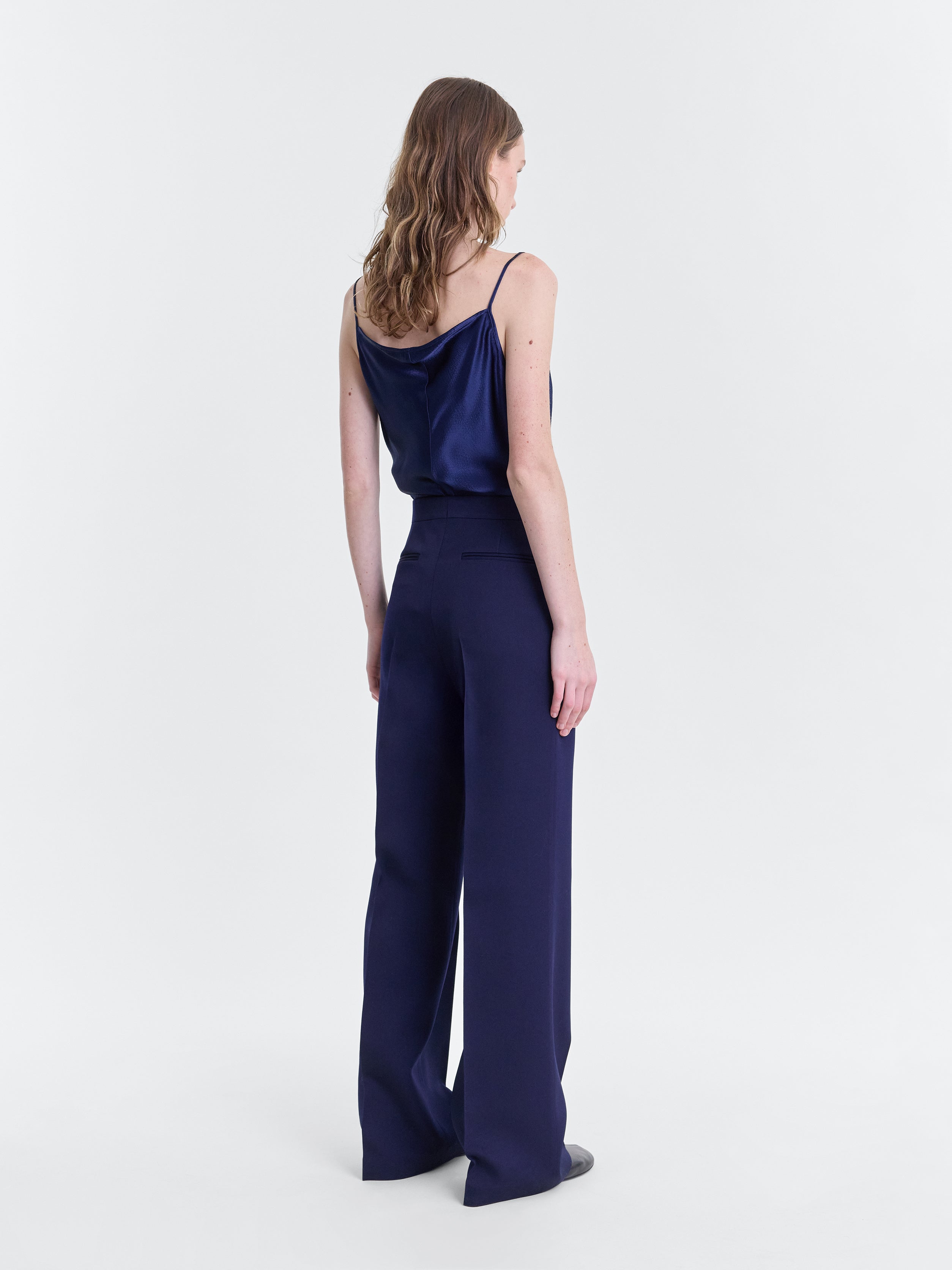 Agel Trouser in Prussian Blue