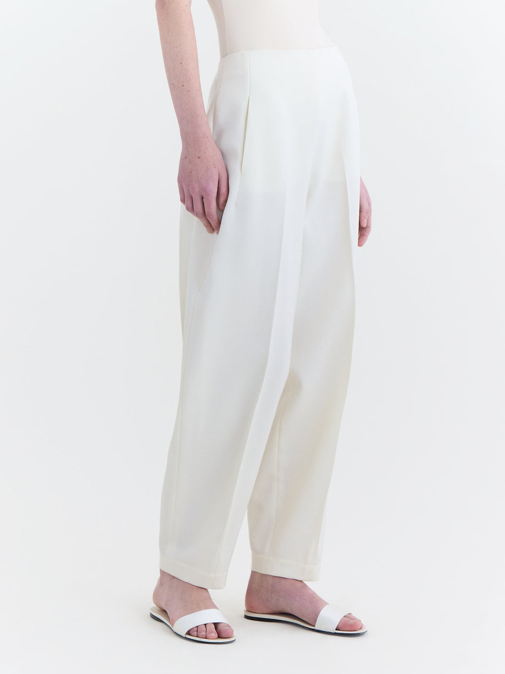 Off-White Wool Tailoring Tapered Trouser