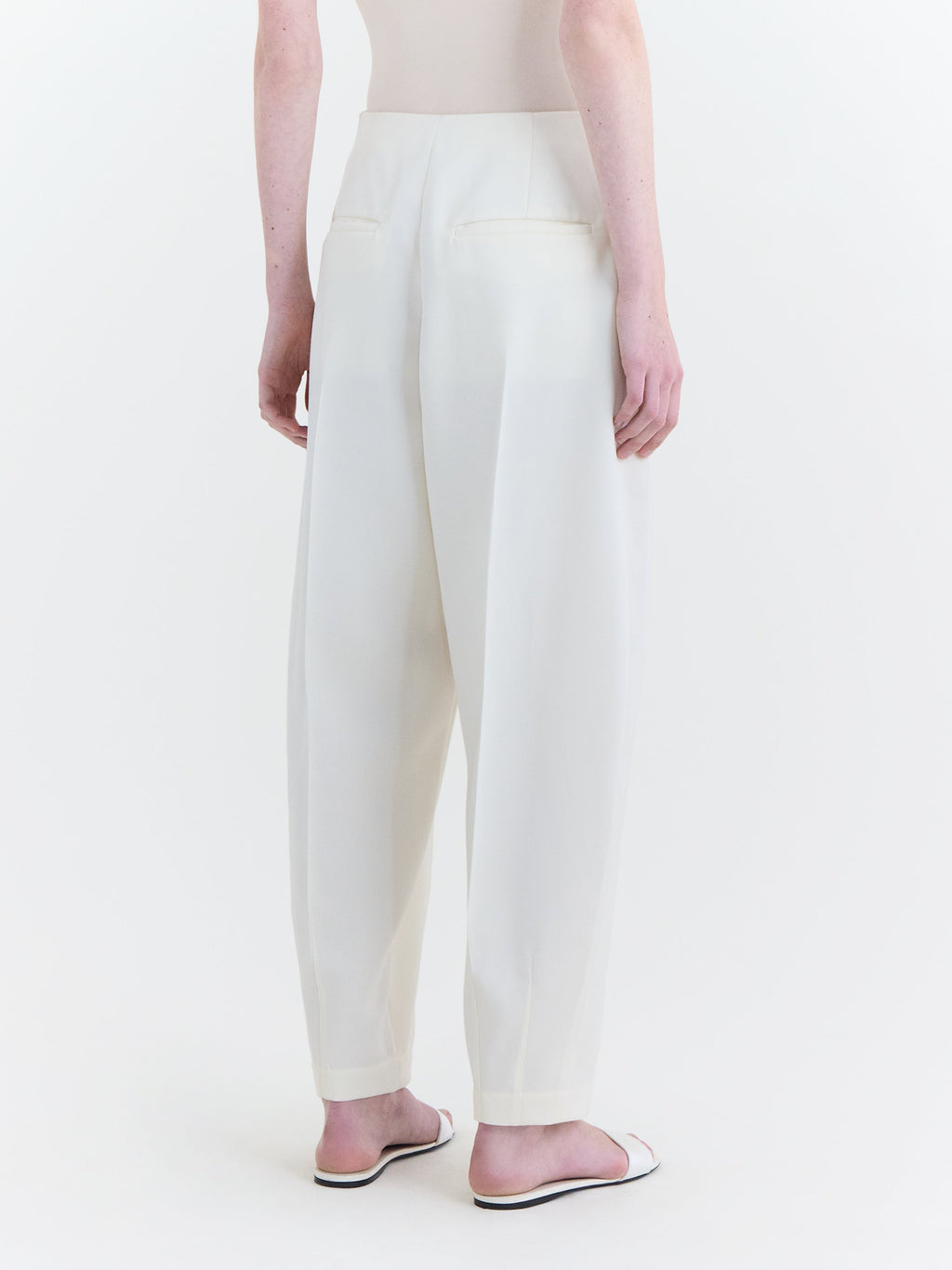 Off-White Wool Tailoring Tapered Trouser