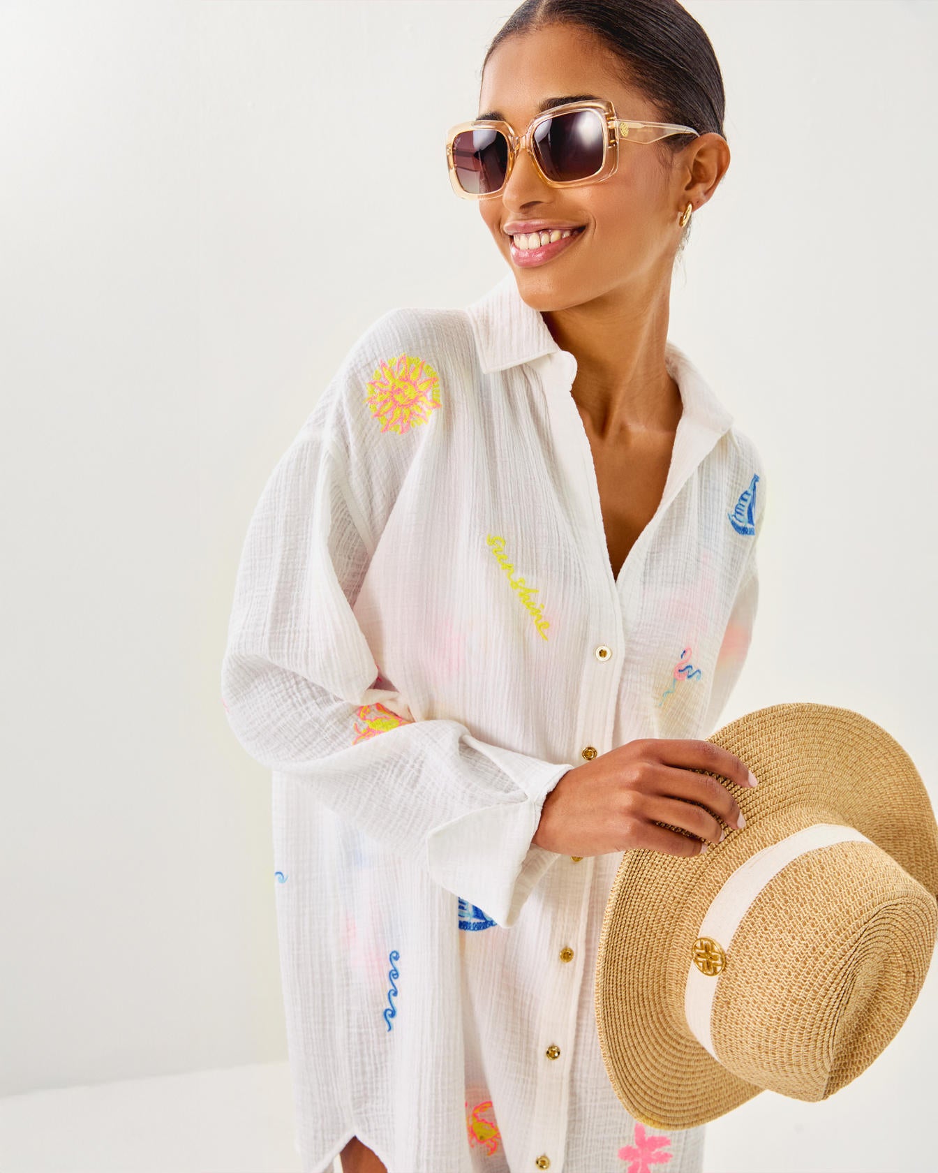 Kwitney Long Sleeve Cover-Up