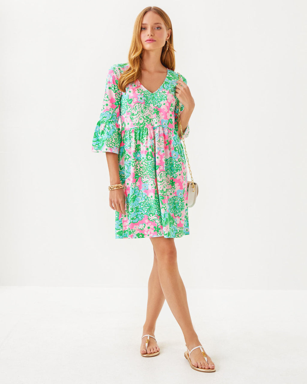 Jannie V-Neck Dress