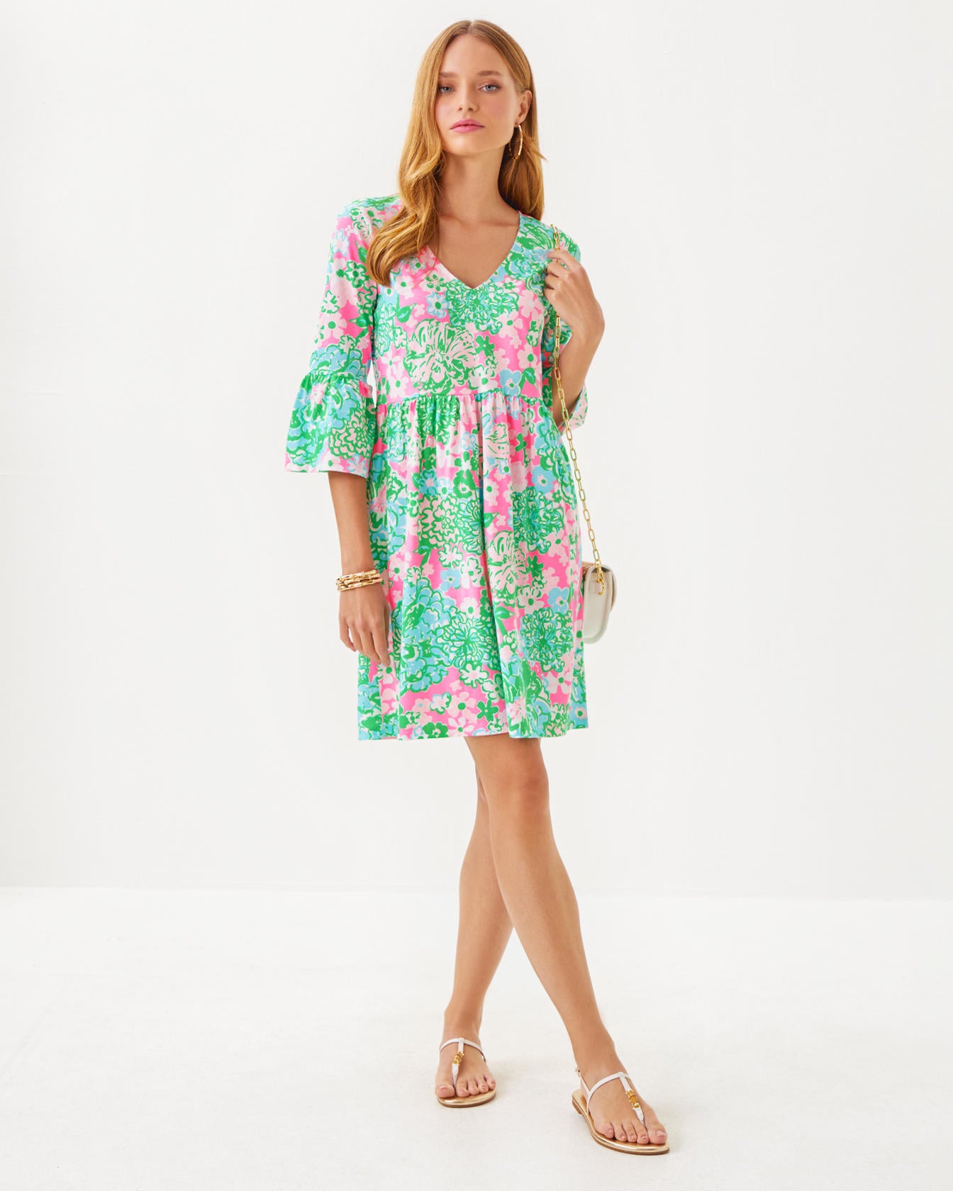 Jannie V-Neck Dress