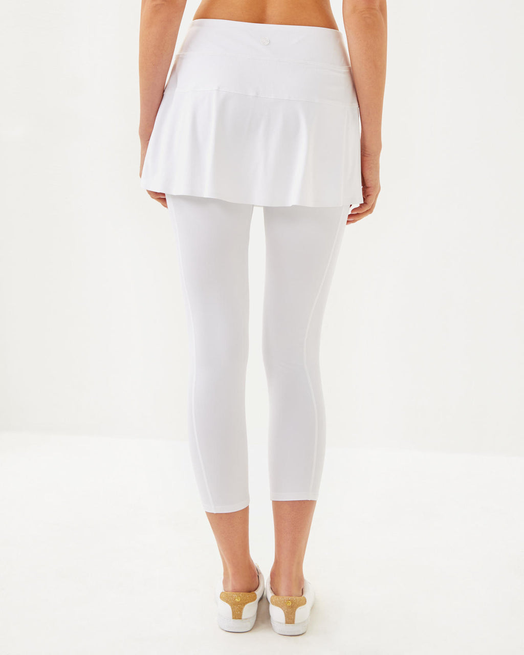 UPF 50+ Luxletic Game Point 24" Skirted High Rise Midi Legging