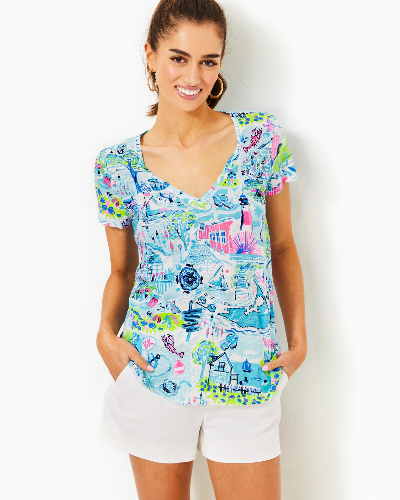 Etta V-Neck Top