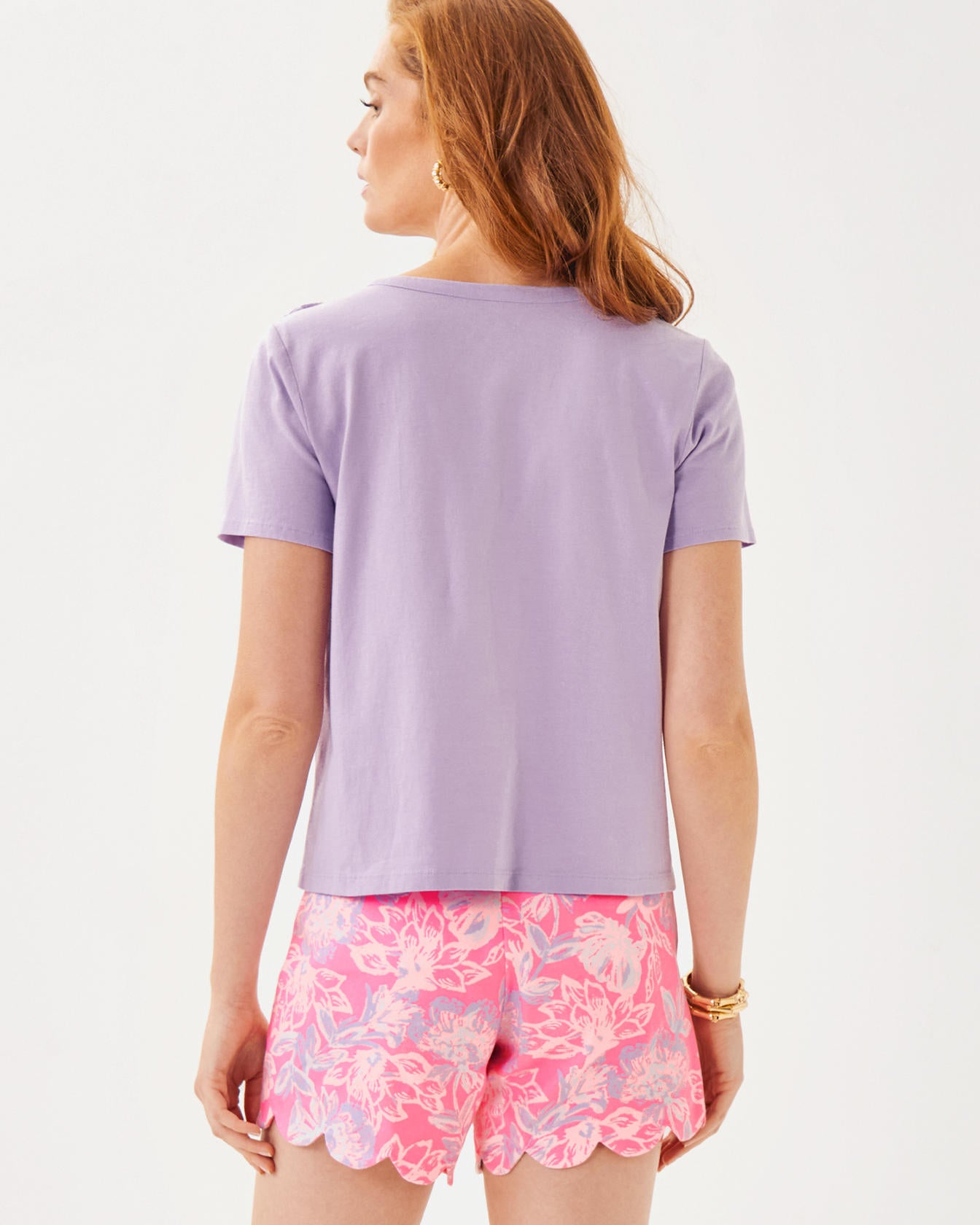 Clairmont Rosette Knit Top