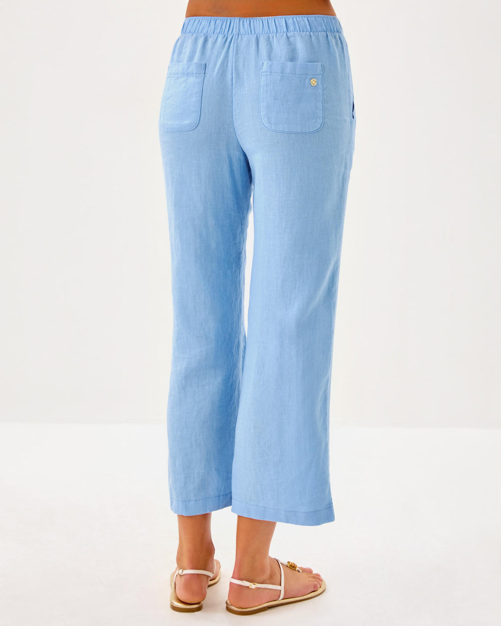 27" Brawley Linen Crop Pant