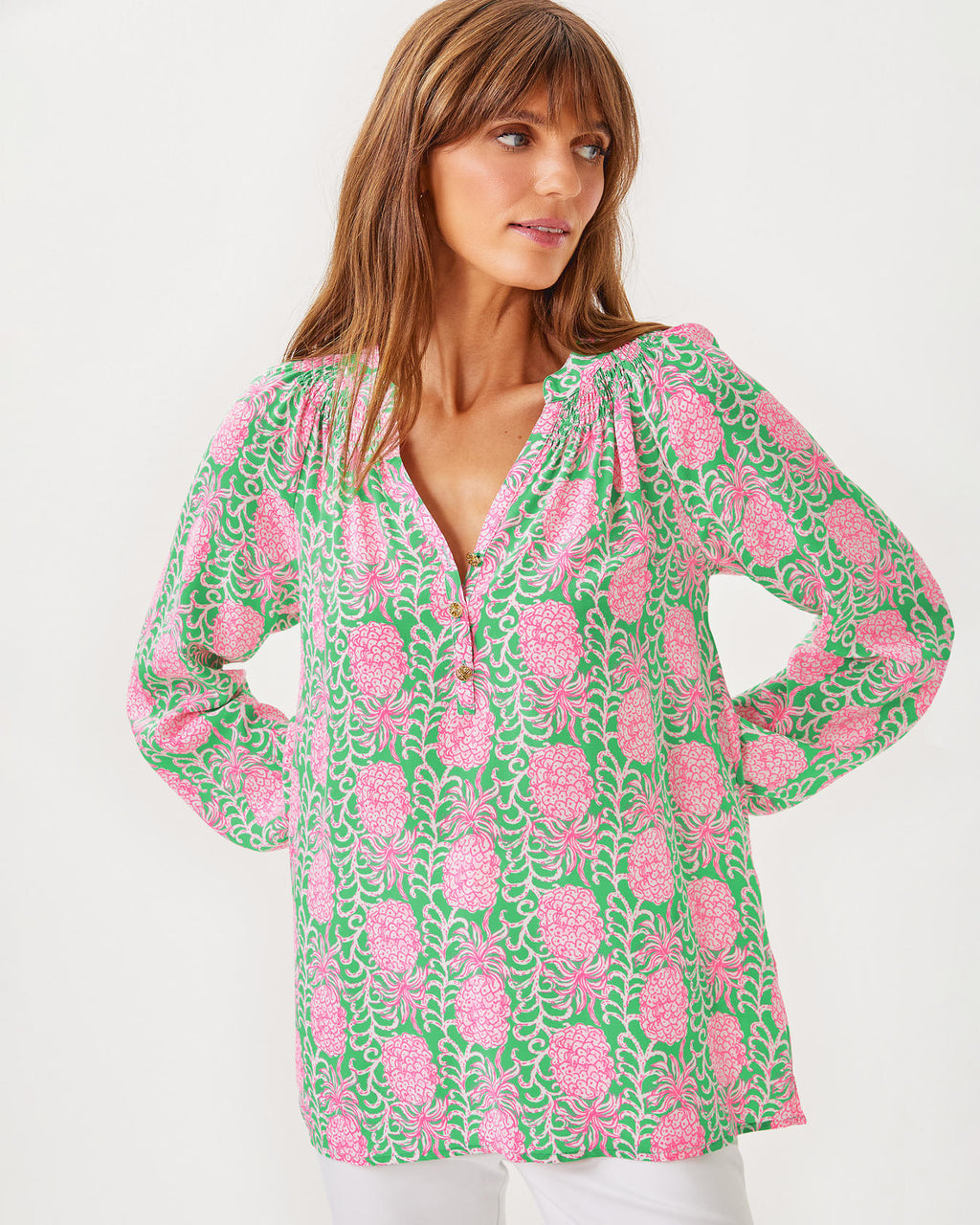 Elsa Silk Top