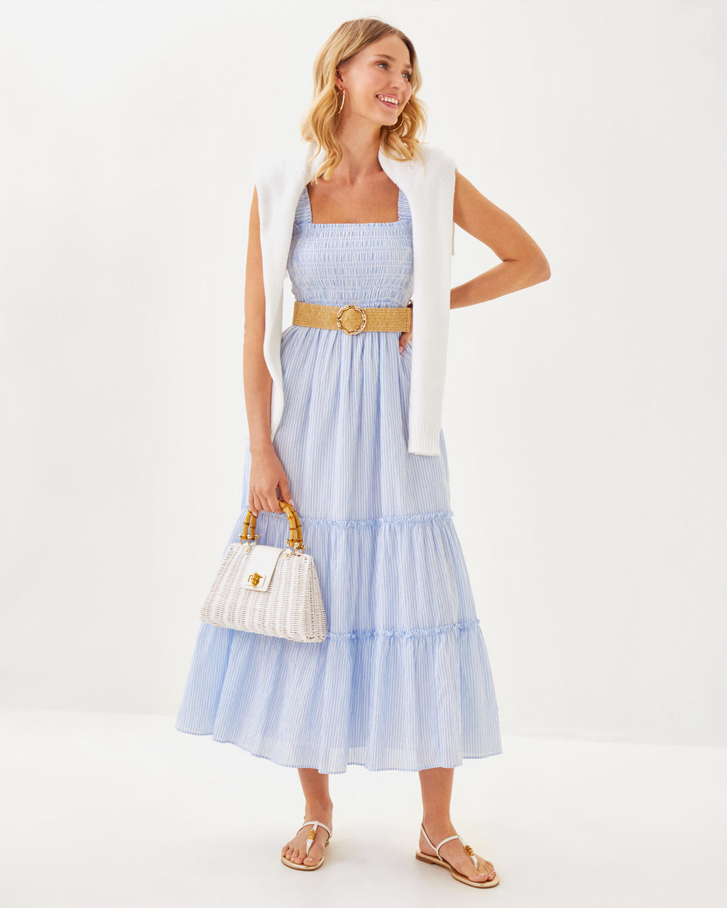 Hadly Smocked Maxi Dress