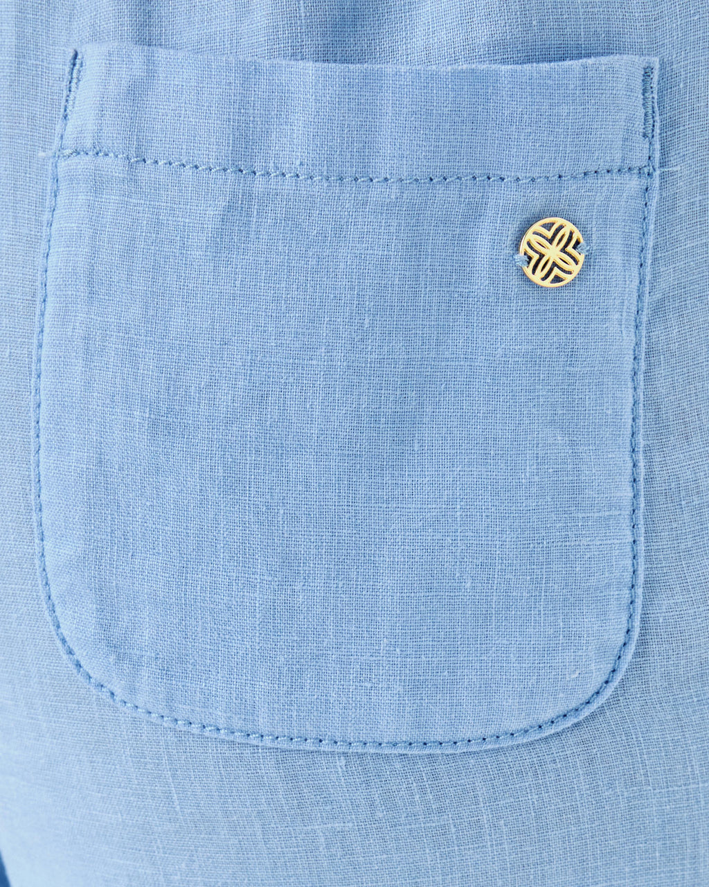 27" Brawley Linen Crop Pant