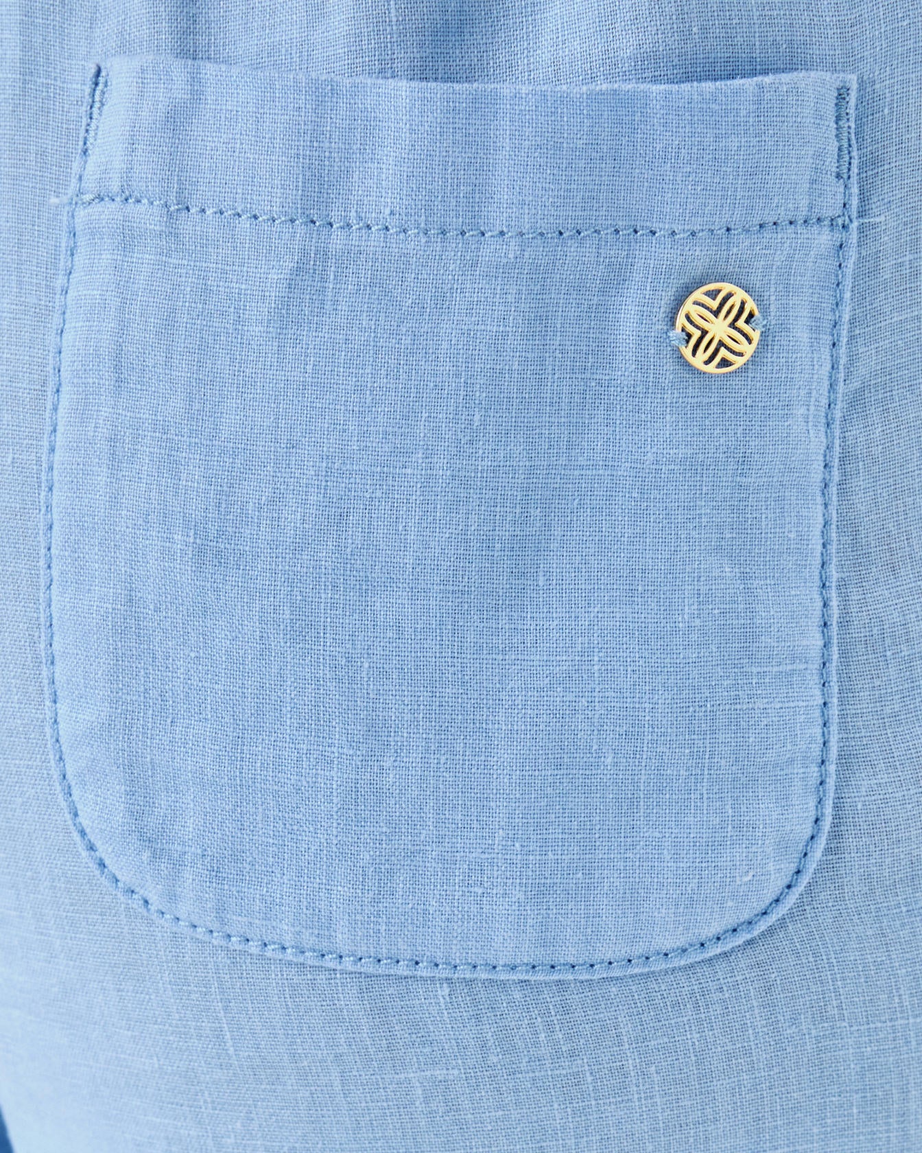 27" Brawley Linen Crop Pant